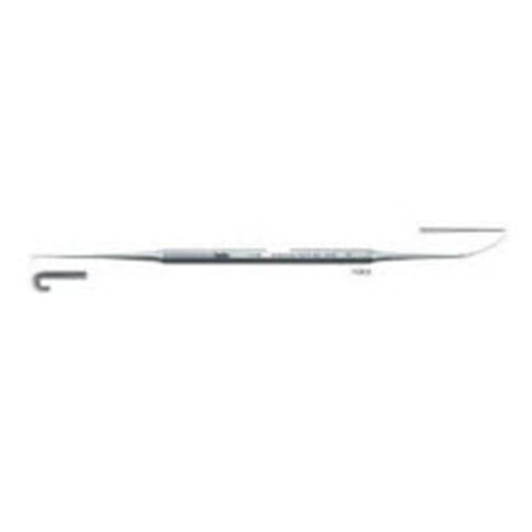Miltex-Integra Extractor Hook Varady 6-3/4" Micro/Spatula Stainless Steel Ea - 10309