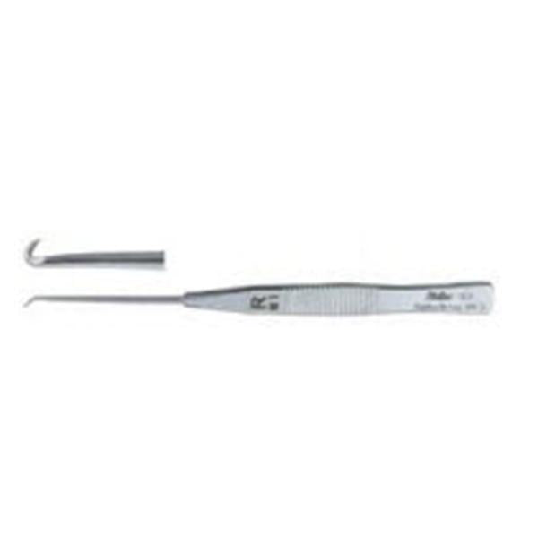 Miltex-Integra Hook Phlebectomy Phlebectomy Mueller 5" Right/#2 Blunt Tip Flat Handle Ss Ea - 10322