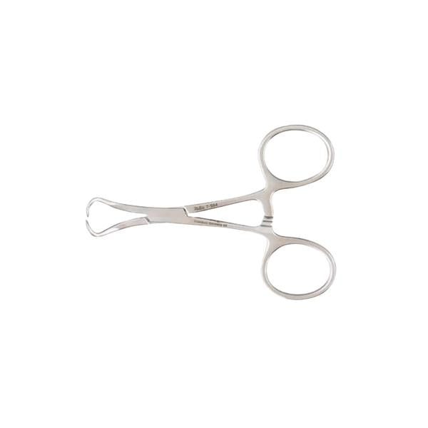 Miltex-Integra Clamp Towel Backhaus 3-1/2" Stainless Steel Ea - 7-504