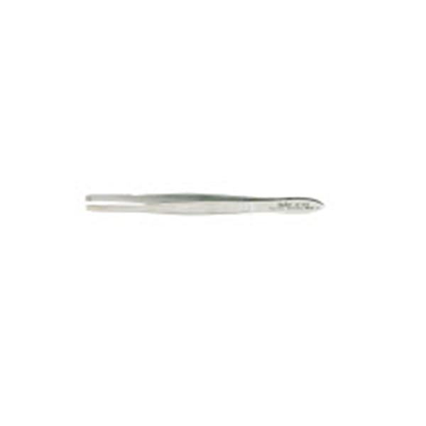 Miltex-Integra Forcep Cilia Douglas 3-1/2" 2.5Mm Thin Tip Horizontal Serrated Straight Ss Each - 18-1106