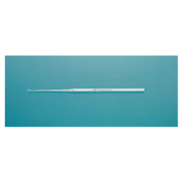 Miltex-Integra Curette Ear Buck 6-1/2" #3 Blunt Tip Straight Stainless Steel Ea - 19-288