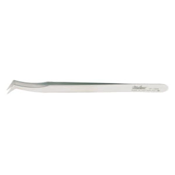 Miltex-Integra Forcep Jewelers Swiss 4-1/2" Serrated Pickup Style Flat #6 Ss/Nmgntc Ea - 17-306