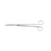 Miltex-Integra Scissors Metzenbaum 8" Blunt Curved Standard Stainless Steel Each - 5-184