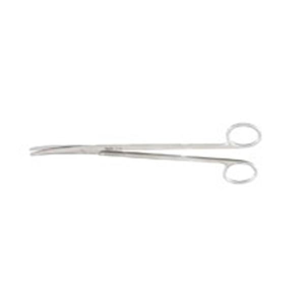 Miltex-Integra Scissors Metzenbaum 8" Blunt Curved Standard Stainless Steel Each - 5-184
