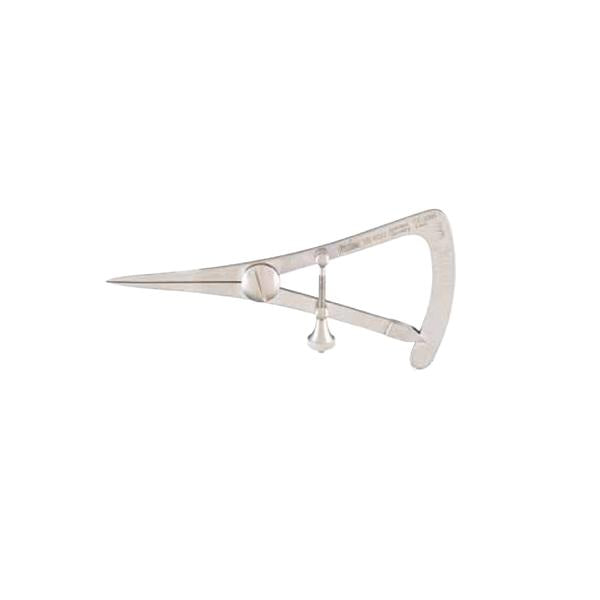 Miltex-Integra Caliper Castroviejo 3-1/4" Measuring/Marking Flexible Tip Graduated 0-20Mm Ss Ea - 18-650