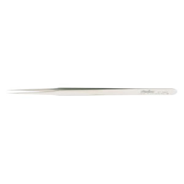Miltex-Integra Forcep Jewelers Swiss 4-3/4" Serrated Straight Flat #2 Ss/Nmgntc Ea - 17-302