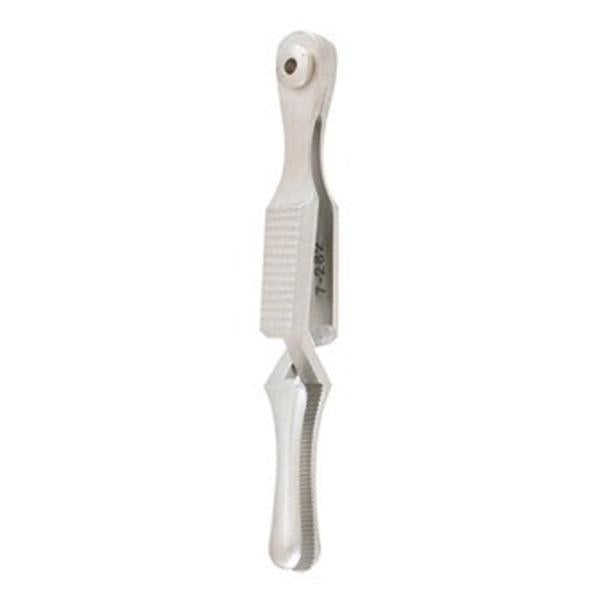 Miltex-Integra Clamp Bulldog John Hopkins 1-7/8" Straight Stainless Steel Each - 7-282