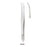 Miltex-Integra Forcep Dressing Bracken Iris 4" Fine Tip Cross Serrated Stainless Steel Ea - 18-794