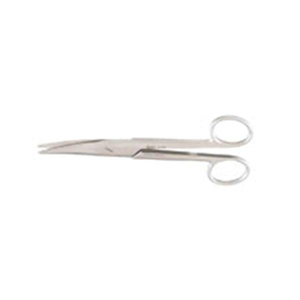 Miltex-Integra Scissors Mayo 6-1/2" Round Tip Smooth Curved Stainless Steel Ea - 5-146