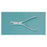 Miltex-Integra Forcep Bone Ruskin 5-3/4" Straight Stainless Steel Ea - 21-626
