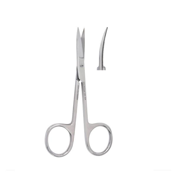 Miltex-Integra Scissors Iris Vantage 4-1/8" Sharp Curved Stainless Steel Ea - V95-306