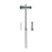 Miltex-Integra Hammer Buck 7-3/4" Chrome Ea - 1-220
