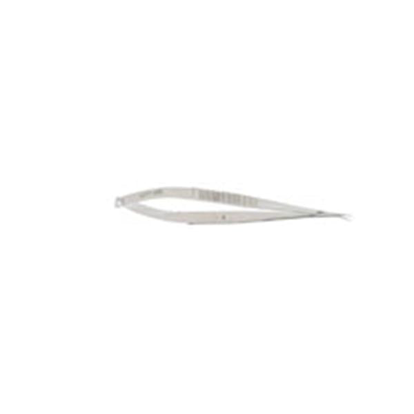 Miltex-Integra Scissors Microsurgical 6" Flat/Sharp/Sharp Curved 8Mm Stainless Steel Ea - 17-2040