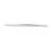Miltex-Integra Forcep Tissue 10" Straight 1X2 Teeth Stainless Steel Ea - 18415