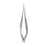 Miltex-Integra Scissors Microsurgical 3-1/4" Superfine Straight Stainless Steel Ea - 18-1633