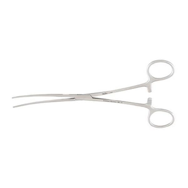Miltex-Integra Forcep Bainbridge 7-1/4" Longitudinal Serrated Curved Stainless Steel Ea - 7-236