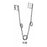 Miltex-Integra Retractor 3-1/4" Stainless Steel Ea - 44154