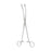 Miltex-Integra Forcep Sponge Foerster 9-1/2" Serrated Curved Standard Stainless Steel Ea - 7-610
