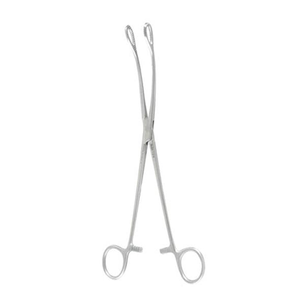 Miltex-Integra Forcep Sponge Foerster 9-1/2" Serrated Curved Standard Stainless Steel Ea - 7-610