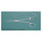 Miltex-Integra Forcep Tissue Allis 7-1/4" Jaw Angled 5X6 Teeth Stainless Steel Ea - 16-24