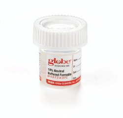 Click-It - Prefilled Formalin Container 48 mm Opening 20 mL Fill in 40 mL (1.35 oz.) Screw Cap Warning Label / Patient Information NonSterile - 6520FL