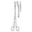 Miltex-Integra Forcep Dressing Maier 10" 5X30Mm Jaw Serrated Curved Stainless Steel Each - 30-845
