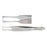 Miltex-Integra Forcep Tissu Harmon 3" 2.5Mm Wide Jaw 4X5 Teeth Stainless Steel Ea - 18-916