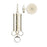 Miltex-Integra Syringe Ear Tapered/Bulbous Chrome Plated Brass Ea - 19-383