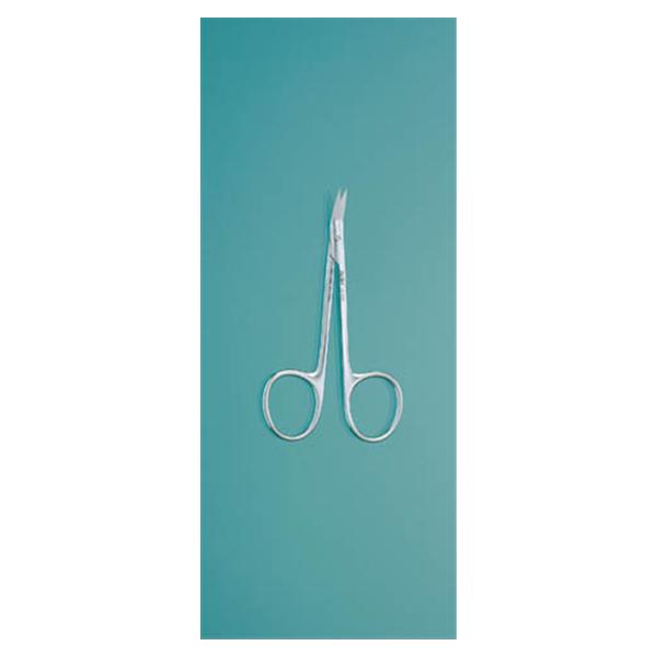 Miltex-Integra Scissors Surgical Biro Naevus 4" Sharp Outside Edges Angled On Flat Ss Ea - 33-240