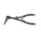 Miltex-Integra Speculum Septum Cottle 6" Narrow Ebony Finish Stainless Steel Each - 20-36-35
