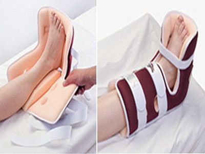 Heelift Glide - Heel Suspension Boot One Size Fits Most Burgundy - 10831727008126