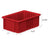Market Lab - Divider Box 8 X 16.5 X 10.87 Inch, 75 lbs., Red, Polypropylene - 2060-RD