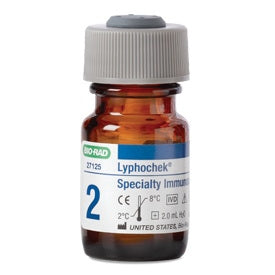 Bio-Rad Laboratories Lyphochek Assayed Control Specialty Immunoassay Level 2 6 X 2 mL - 27125