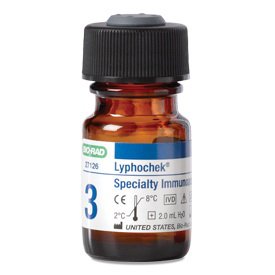 Bio-Rad Laboratories Lyphochek Assayed Control Specialty Immunoassay Level 3 6 X 2 mL - 27126