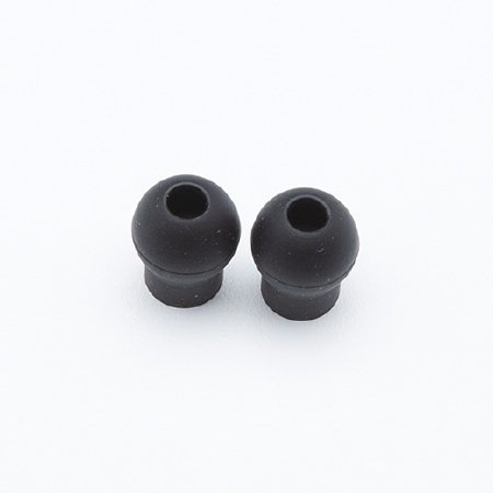 Adscope - Snap-on Eartip Black, Soft For Stethoscope - 602-07BKN
