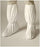 Fisher Scientific DuPont DuPont Tyvek IsoClean Boot Cover Large Knee High PVC Sole White NonSterile - 17988090