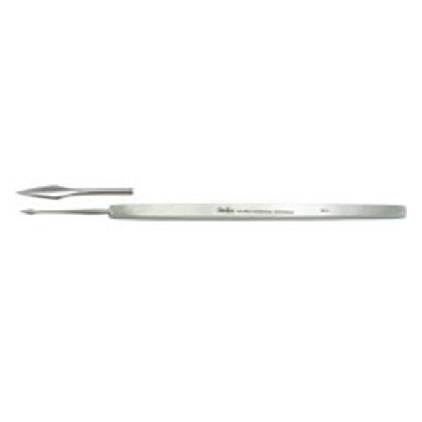 Miltex-Integra Spud Walter 4-5/8" 4Mm Straight Blade Stainless Steel Ea - 18-302
