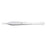 Miltex-Integra Forcep Tissue Adson 4-3/4" Cross Serrated Straight 1X2 Teeth Stainless Steel Ea - 6-121