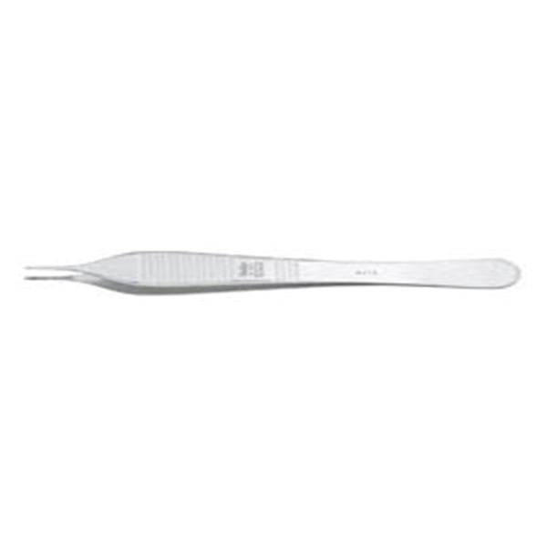 Miltex-Integra Forcep Tissue Adson 4-3/4" Cross Serrated Straight 1X2 Teeth Stainless Steel Ea - 6-121