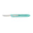 Miltex-Integra Scalpel Surgical #22 Plastic Safety Sterile Disposable 10/Bx - 4-522