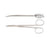Miltex-Integra Scissors Metzenbaum 5" Blunt/Blunt Curved Stainless Steel Ea - 5-284