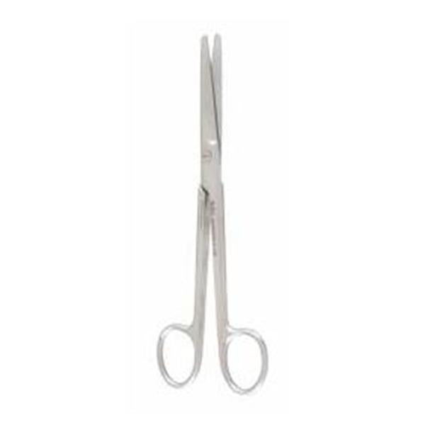 Miltex-Integra Scissors Serratex Mayo 6-3/4" Fine Serrated Straight Stainless Steel Ea - 5-132