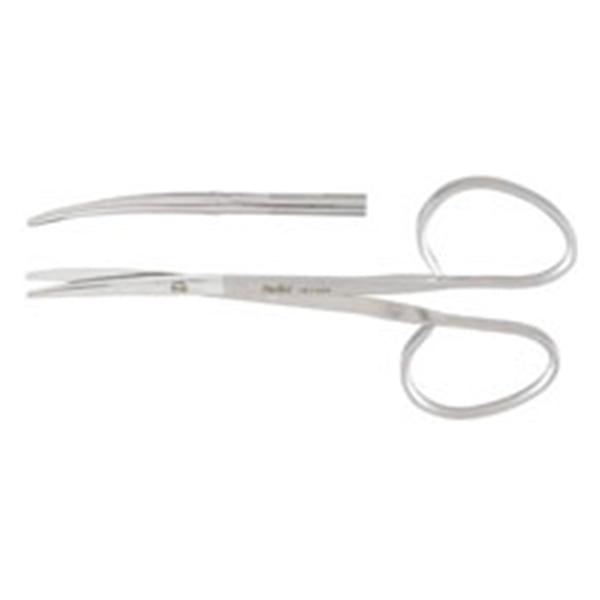 Miltex-Integra Scissors Strabismus 4-1/4" Curved Stainless Steel Ea - 18-1454