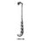 Miltex-Integra Retractor Richardson 9-1/2" 1-1/2X1" Stainless Steel Each - 11-254
