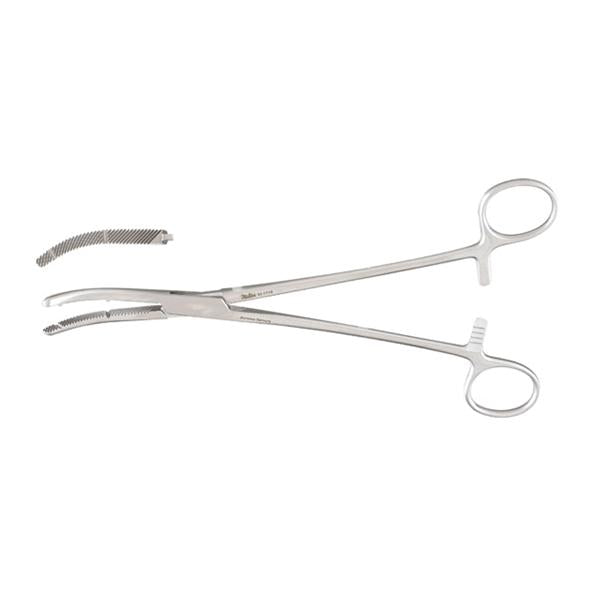 Miltex-Integra Forcep Heaney 8-1/4" Curved Single Tooth Stainless Steel Ea - 30-1710