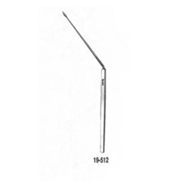 Miltex-Integra Knife Ear Politzer 7" Spear Blade Angled Stainless Steel Each - 19-512