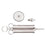 Miltex-Integra Syringe Ear 4Oz Tapered/Bulbous Chrome Plated Brass Ea - 19-385