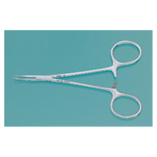 Miltex-Integra Forcep Halsted Mosquito 5" Serrated Curved Stainless Steel Ea - 44022