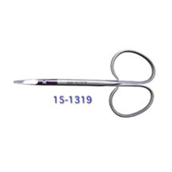 Miltex-Integra Scissors Utility Iris 3-3/4" Blunt Smooth Curved 14Mm Stainless Steel Each - 18-1419