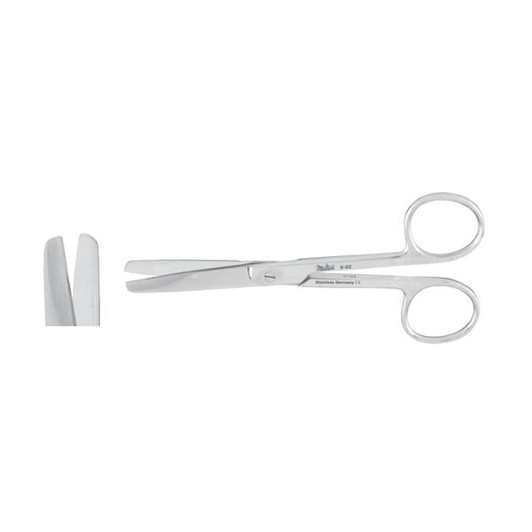 Miltex-Integra Scissors Operating 6-1/2" Blunt/Blunt Straight Standard Stainless Steel E - 43979